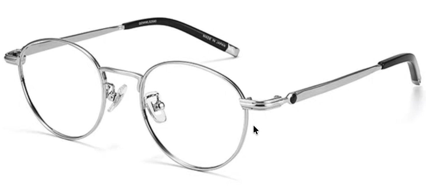 Rund · Titan · Optische Brille — 1